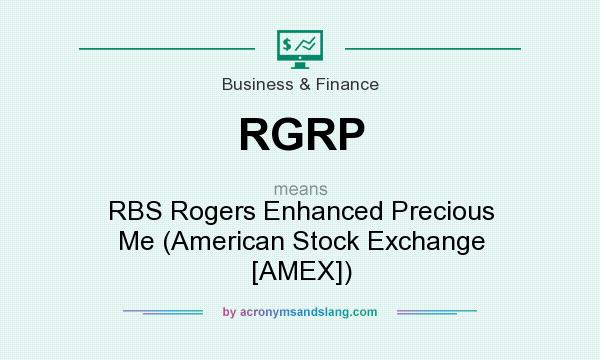 What does RGRP mean? It stands for RBS Rogers Enhanced Precious Me (American Stock Exchange [AMEX])