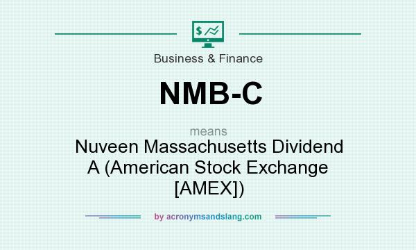 What does NMB-C mean? It stands for Nuveen Massachusetts Dividend A (American Stock Exchange [AMEX])