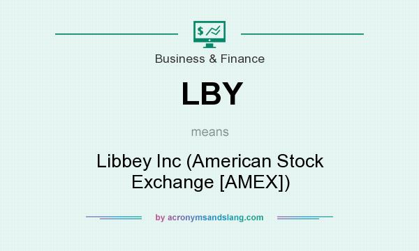 What does LBY mean? It stands for Libbey Inc (American Stock Exchange [AMEX])