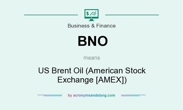 What does BNO mean? It stands for US Brent Oil (American Stock Exchange [AMEX])