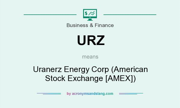What does URZ mean? It stands for Uranerz Energy Corp (American Stock Exchange [AMEX])