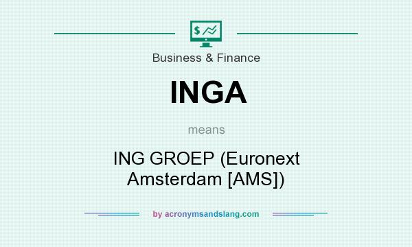 What does INGA mean? It stands for ING GROEP (Euronext Amsterdam [AMS])