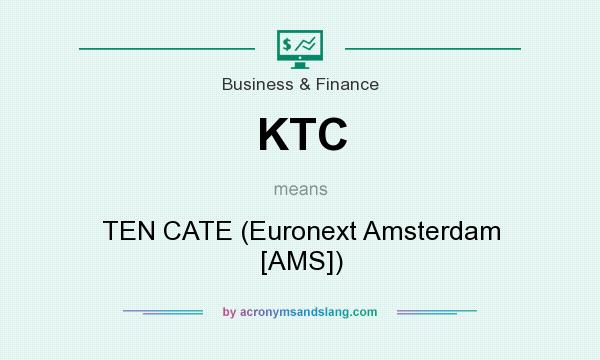 What does KTC mean? It stands for TEN CATE (Euronext Amsterdam [AMS])