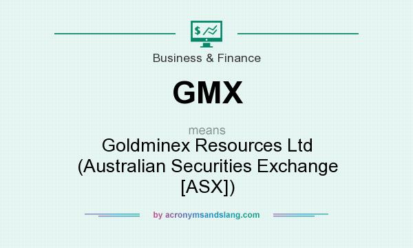 What does GMX mean? It stands for Goldminex Resources Ltd (Australian Securities Exchange [ASX])