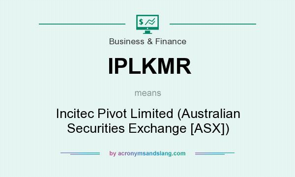 What does IPLKMR mean? It stands for Incitec Pivot Limited (Australian Securities Exchange [ASX])