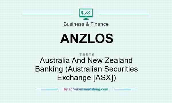 What does ANZLOS mean? It stands for Australia And New Zealand Banking (Australian Securities Exchange [ASX])