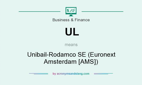 What does UL mean? It stands for Unibail-Rodamco SE (Euronext Amsterdam [AMS])