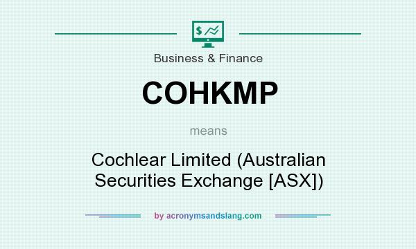 What does COHKMP mean? It stands for Cochlear Limited (Australian Securities Exchange [ASX])
