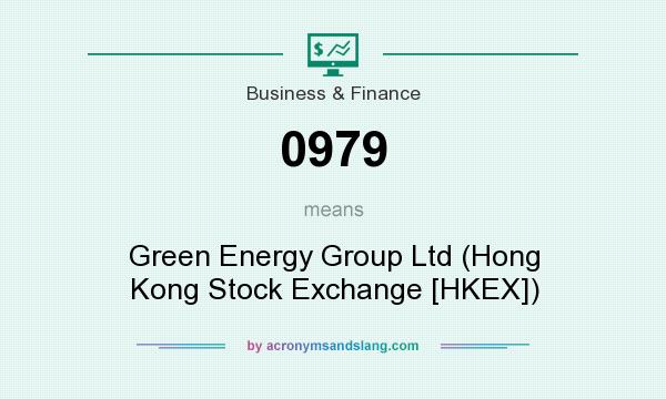 What does 0979 mean? It stands for Green Energy Group Ltd (Hong Kong Stock Exchange [HKEX])