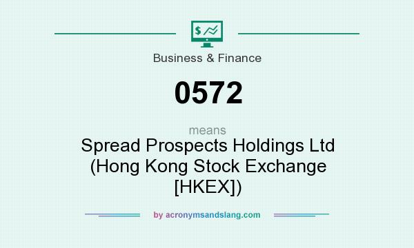 What does 0572 mean? It stands for Spread Prospects Holdings Ltd (Hong Kong Stock Exchange [HKEX])