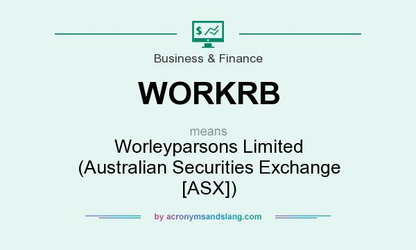 What does WORKRB mean? It stands for Worleyparsons Limited (Australian Securities Exchange [ASX])