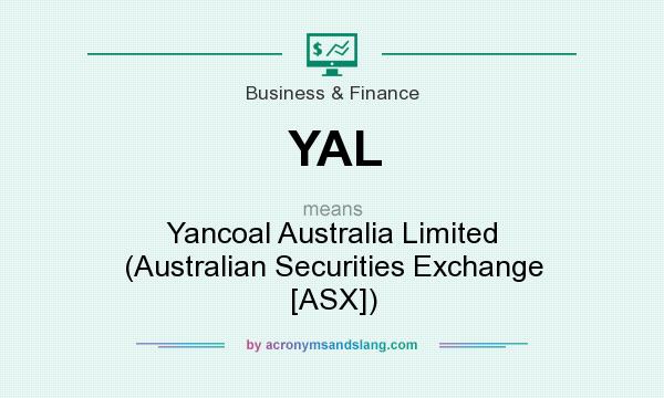 What does YAL mean? It stands for Yancoal Australia Limited (Australian Securities Exchange [ASX])