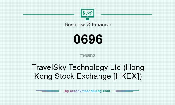 What does 0696 mean? It stands for TravelSky Technology Ltd (Hong Kong Stock Exchange [HKEX])