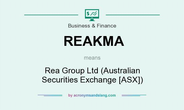 What does REAKMA mean? It stands for Rea Group Ltd (Australian Securities Exchange [ASX])