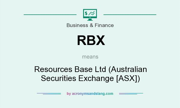 Rbx Resources Base Ltd Australian Securities Exchange Asx In