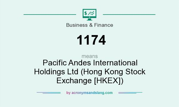 What does 1174 mean? It stands for Pacific Andes International Holdings Ltd (Hong Kong Stock Exchange [HKEX])