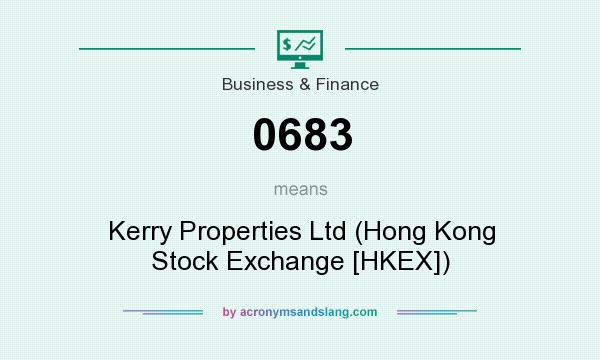 What does 0683 mean? It stands for Kerry Properties Ltd (Hong Kong Stock Exchange [HKEX])