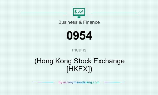 What does 0954 mean? It stands for (Hong Kong Stock Exchange [HKEX])