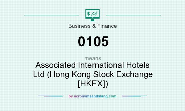 What does 0105 mean? It stands for Associated International Hotels Ltd (Hong Kong Stock Exchange [HKEX])
