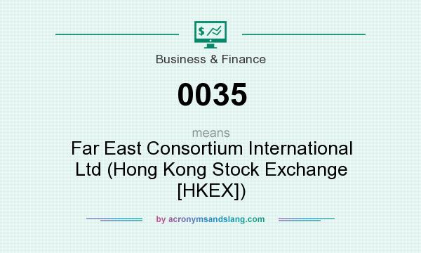 What does 0035 mean? It stands for Far East Consortium International Ltd (Hong Kong Stock Exchange [HKEX])