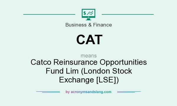 What does CAT mean? It stands for Catco Reinsurance Opportunities Fund Lim (London Stock Exchange [LSE])