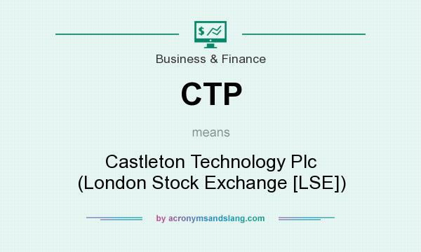 What does CTP mean? It stands for Castleton Technology Plc (London Stock Exchange [LSE])