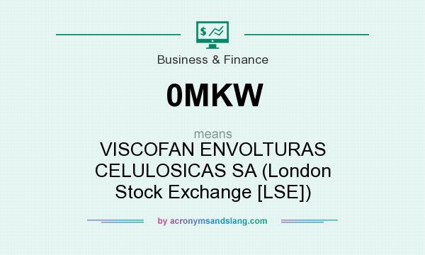What does 0MKW mean? It stands for VISCOFAN ENVOLTURAS CELULOSICAS SA (London Stock Exchange [LSE])