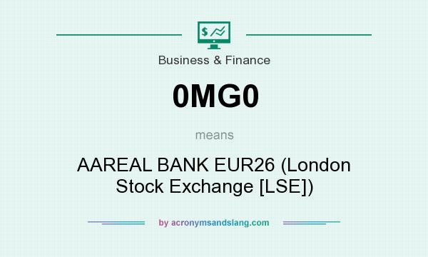 What does 0MG0 mean? It stands for AAREAL BANK EUR26 (London Stock Exchange [LSE])