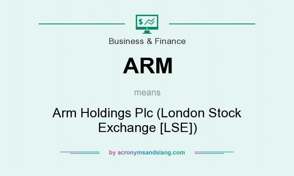 What does ARM mean? It stands for Arm Holdings Plc (London Stock Exchange [LSE])