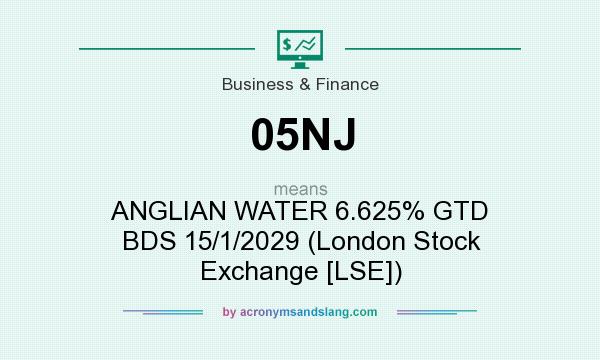 What does 05NJ mean? It stands for ANGLIAN WATER 6.625% GTD BDS 15/1/2029 (London Stock Exchange [LSE])