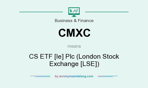 What does CMXC mean? It stands for CS ETF [Ie] Plc (London Stock Exchange [LSE])
