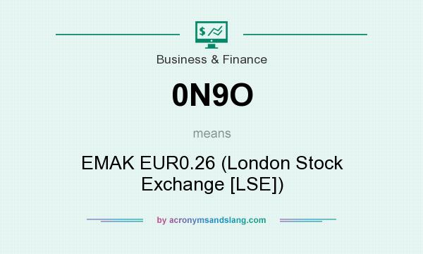 What does 0N9O mean? It stands for EMAK EUR0.26 (London Stock Exchange [LSE])