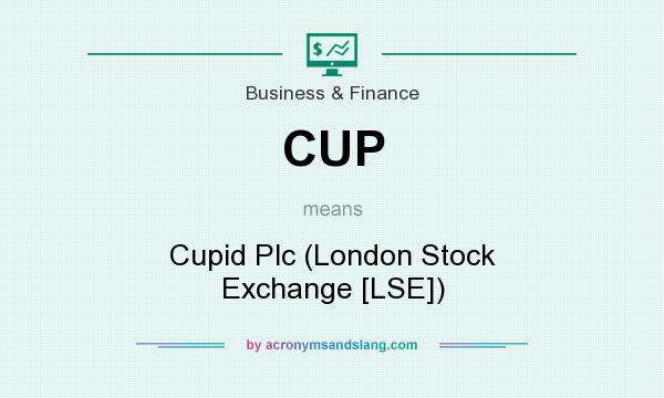 What does CUP mean? It stands for Cupid Plc (London Stock Exchange [LSE])