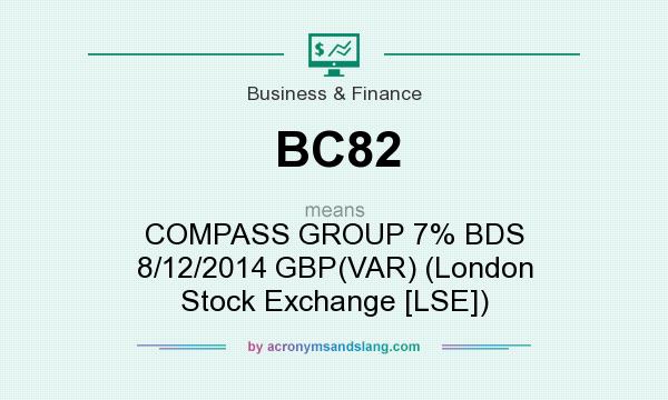 What does BC82 mean? It stands for COMPASS GROUP 7% BDS 8/12/2014 GBP(VAR) (London Stock Exchange [LSE])