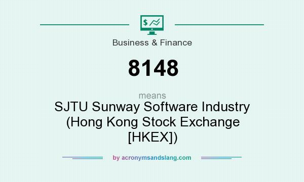 What does 8148 mean? It stands for SJTU Sunway Software Industry (Hong Kong Stock Exchange [HKEX])