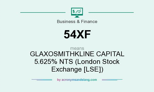 What does 54XF mean? It stands for GLAXOSMITHKLINE CAPITAL 5.625% NTS (London Stock Exchange [LSE])
