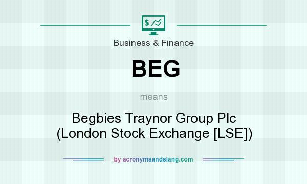 What does BEG mean? It stands for Begbies Traynor Group Plc (London Stock Exchange [LSE])
