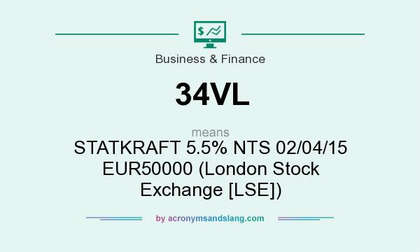 What does 34VL mean? It stands for STATKRAFT 5.5% NTS 02/04/15 EUR50000 (London Stock Exchange [LSE])