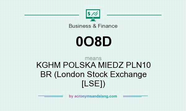 What does 0O8D mean? It stands for KGHM POLSKA MIEDZ PLN10 BR (London Stock Exchange [LSE])