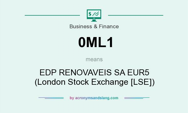 What does 0ML1 mean? It stands for EDP RENOVAVEIS SA EUR5 (London Stock Exchange [LSE])