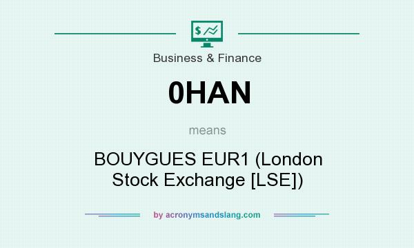 What does 0HAN mean? It stands for BOUYGUES EUR1 (London Stock Exchange [LSE])