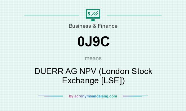 What does 0J9C mean? It stands for DUERR AG NPV (London Stock Exchange [LSE])