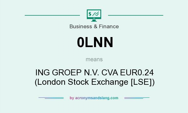 What does 0LNN mean? It stands for ING GROEP N.V. CVA EUR0.24 (London Stock Exchange [LSE])