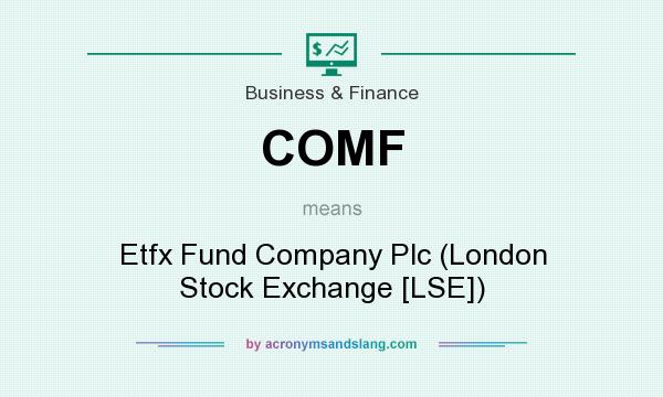 What does COMF mean? It stands for Etfx Fund Company Plc (London Stock Exchange [LSE])