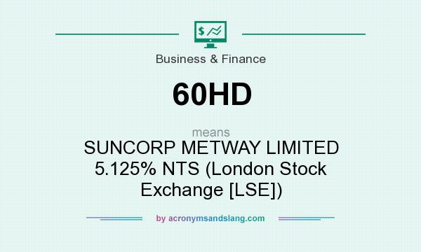What does 60HD mean? It stands for SUNCORP METWAY LIMITED 5.125% NTS (London Stock Exchange [LSE])