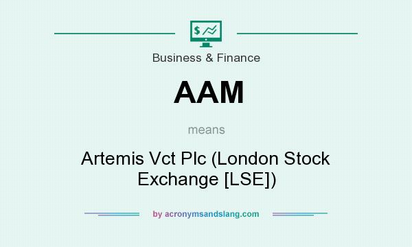 What does AAM mean? It stands for Artemis Vct Plc (London Stock Exchange [LSE])
