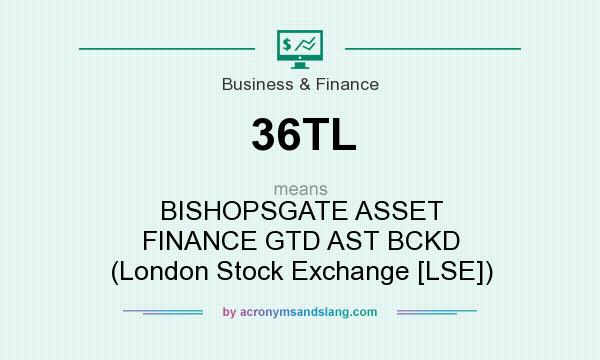 What does 36TL mean? It stands for BISHOPSGATE ASSET FINANCE GTD AST BCKD (London Stock Exchange [LSE])