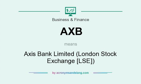 What does AXB mean? It stands for Axis Bank Limited (London Stock Exchange [LSE])