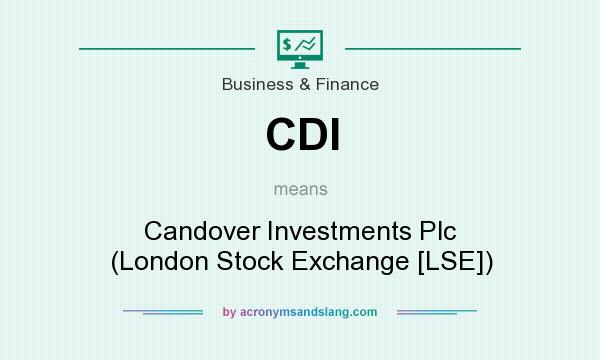 What does CDI mean? It stands for Candover Investments Plc (London Stock Exchange [LSE])