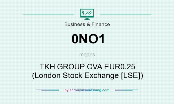 What does 0NO1 mean? It stands for TKH GROUP CVA EUR0.25 (London Stock Exchange [LSE])